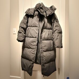 Gray Puffer Coat